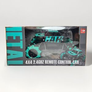 Blue Metal Remote Control 4x4‎ 2.4GHZ Racing Car Model # PC03A Monster Truck